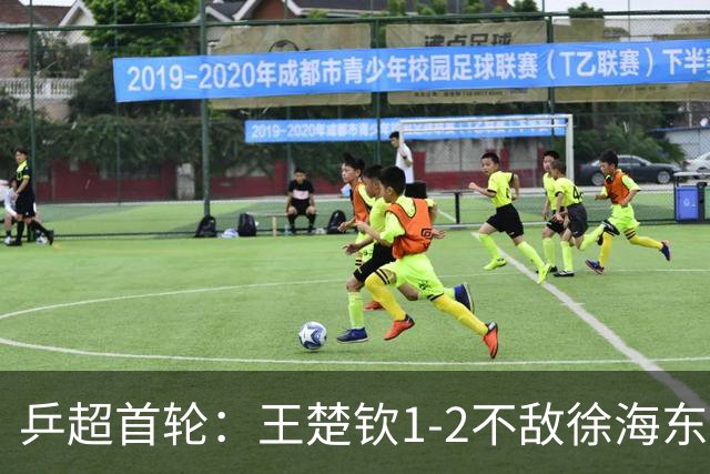 乒超首轮：王楚钦1-2不敌徐海东，所在的山东魏桥8-6山东鲁能